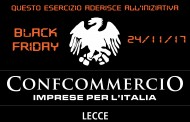 “Black Friday 2017” - 24 novembre 2017 - SEGUI L'EVENTO!