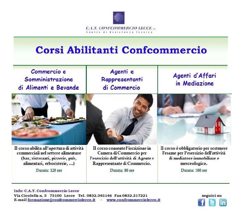 MARZO 2018: Ripartono i Corsi Abilitanti - Aperte le iscrizioni