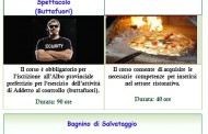CORSI PER PIZZAIOLO, BAGNINO DI SALVATAGGIO E BUTTAFUORI