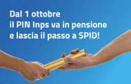 Dal 1°ottobre il PIN INPS lascia il passo a SPID