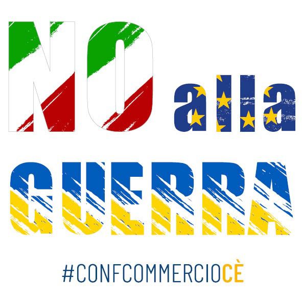 CONFCOMMERCIO DICE NO ALLA GUERRA