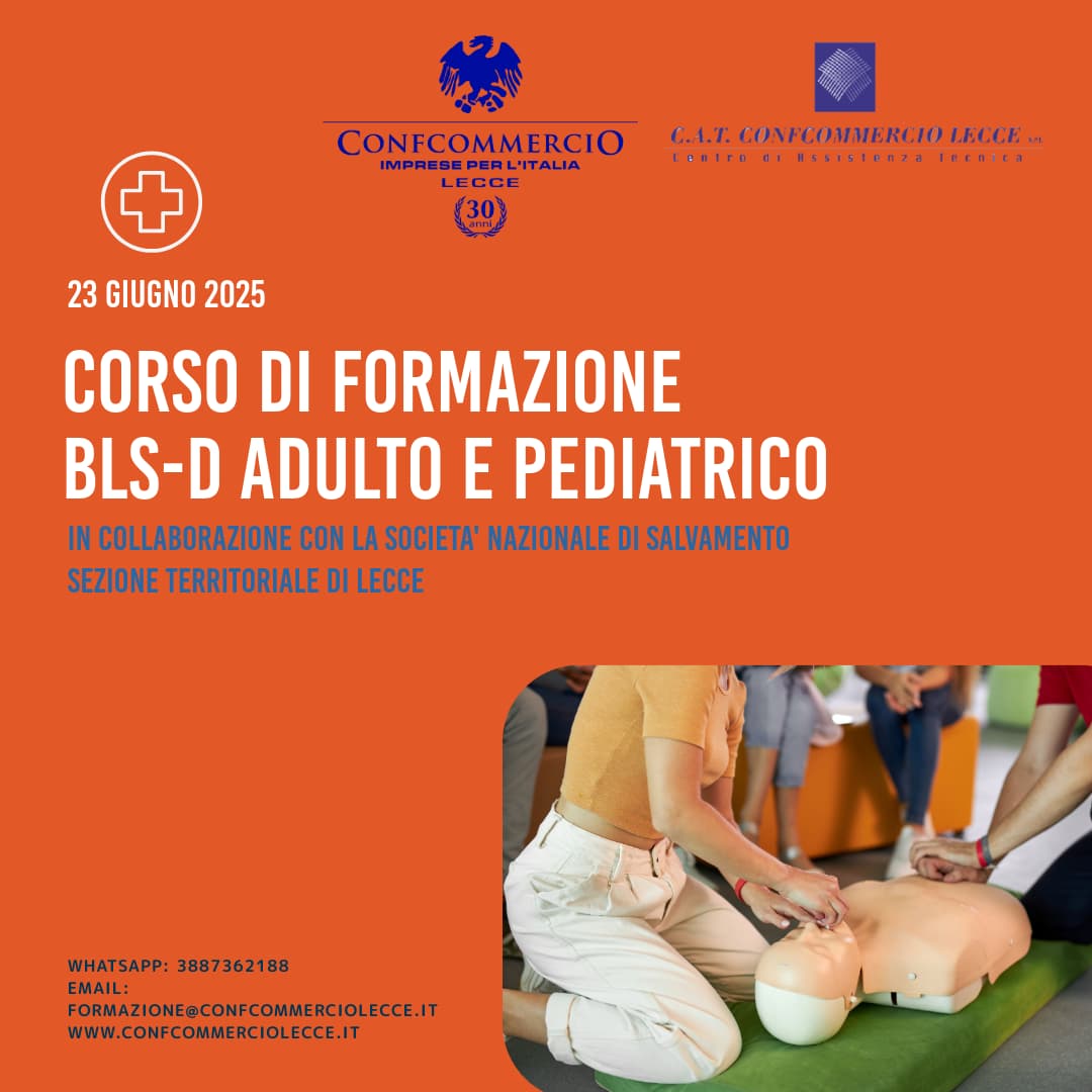 Corso di formazione per BLS-D 12 Giugno 2025